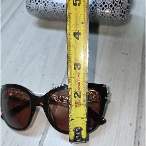 Brighton Toledo Lattice Tortoise Shell Sunglasses Beautiful Old Money Preppy
